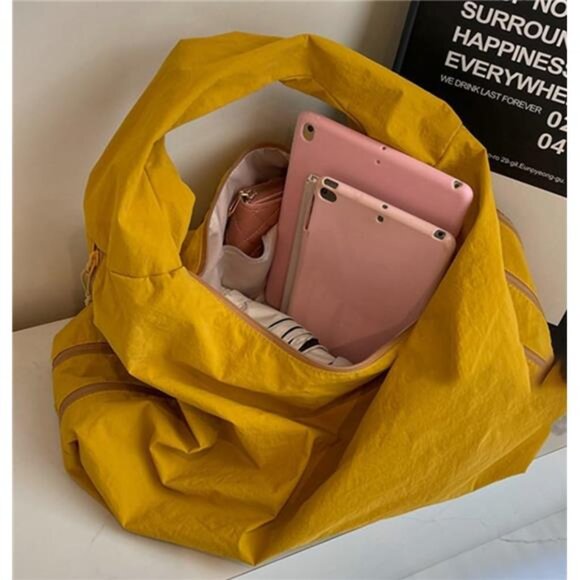 Nylon Hobo Bags Women Underarm Shoulder Bag - Picture 4 of 7